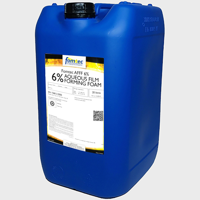AFFF Foam, 6%, 20 liter, SOLAS approved, Fomtec